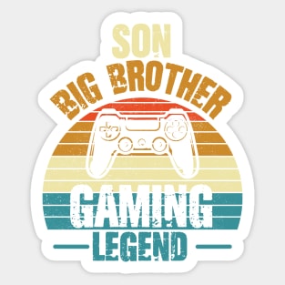 Son Brother Gaming Legend Sticker